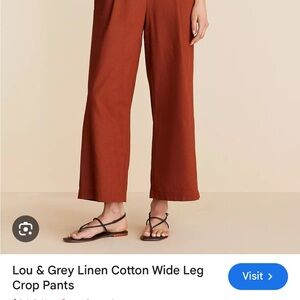 Lou & Grey Terracotta Pants